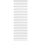 vidaXL Zebra senčilo bela 85x200 cm tkanina širina 80,9cm poliester | Shoptok.si