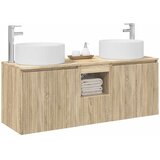  Set ormarića za kupaonicu 3 kom. Hrast sonoma Smeđa 49,5 x 44,5 x 65,5 cm | Shoptok.si