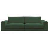 Bobochic Paris Temno zelena sedežna garnitura iz rebrastega žameta 274 cm Leonard – | Shoptok.si