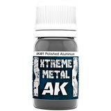 AK Interactive Xtreme Metal Polished Aluminium 30ml - AK481 | Eponuda.com
