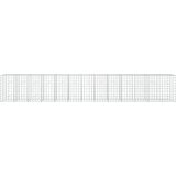  Gabion s žicom debljine 3,5 mm i mrežom 10x10 cm 650x30x100 cm | shoptok.hr