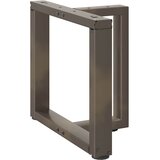  Noge za klub stolić T-oblika 2 kom Crne 50x25x(42-43) cm Čelik | shoptok.hr