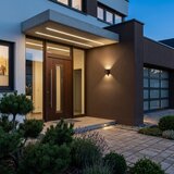 Brilagi LED spoljno zidno svetlo sa senzorom CUBE LED/6W/230V braon IP65 | Eponuda.com