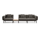 Kave Home Tamno siva podstavljena vrtna sofa Sorells – | shoptok.hr