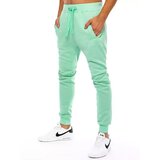 DStreet Spodnie męskie dresowe miętowe | Shoptok.si
