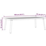  Set vrtnih sofa s jastucima crni od čelika i tekstilena | shoptok.hr