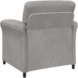  Set sofe 2 kom. Svjetlosiva Baršun | shoptok.hr