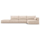 Mazzini Sofas Bež kotni kavč (desni kot) Vanda - Mazzini Sofas Cene