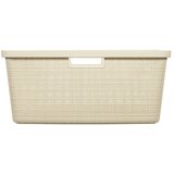 Curver košara za perilo Juta 8091-885 bela 46L | Shoptok.si