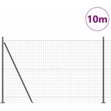 Euro Ograđivanje s Betonskom Bazom 10 x 1,4 m Siva Mreža | shoptok.hr