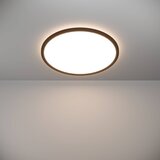 Eglo 901455-LED plafonsko kupatilsko svetlo ROVITO-R 16,8 W/230 V, prečnik 50 cm, IP44, crna + sa daljinskim upravljačem | Eponuda.com
