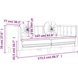  3-dijelni set sofa s jastucima tamnosivi baršunasti | shoptok.hr