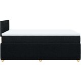  Krevet box spring s madracem crni 120 x 190 cm od tkanine | shoptok.hr