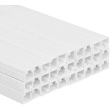 vidaXL Kabelska cev 30x15 mm 30 m PVC | Shoptok.si