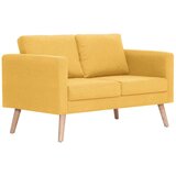 vidaXL 2-dijelni set sofa od tkanine žuti | shoptok.hr