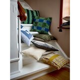 Bloomingville Bombažna okrasna blazina 50x50 cm Pil – | Shoptok.si