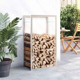  Stalak za drva za ogrjev 50x28x94 cm od nehrđajućeg čelika | shoptok.hr