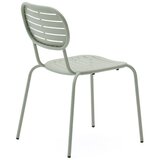 Kave Home Mentol zelena metalna vrtna stolica Brai – | shoptok.hr