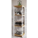 MID.YOU regal bitila l, bela, hrast | Shoptok.si