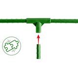 Plonos 11mm tropolni konektori za biljke rajčice PL-941 zeleni 4 kom | shoptok.hr