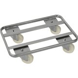 Kongamek transportni voziček KM673, dxšxv 600 x 400 x 160 mm, 4 vrtljiva kolesa | Shoptok.si