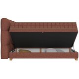 Premium Living Postelja Boxspring Bianco, Rdeča, 180x200 | Shoptok.si