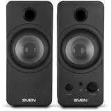 Sven 430 2.0 zvučnici, CRNI, USB, Izlazna Snaga 2x3W (RMS) | shoptok.hr