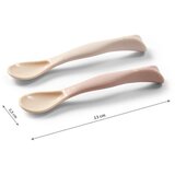 BabyOno Elastični žlički 2 komada, bež/roza | Shoptok.si