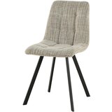 CARRYHOME STOL, kovina, tekstil siva | Shoptok.si
