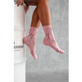 Milena Women's Socks Rabbits And Dots Pink | shoptok.hr
