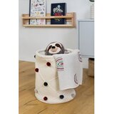 Kindsgut Kremno bela tekstilna otroška škatla za shranjevanje ø 30x35 cm Creme – | Shoptok.si