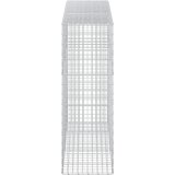  Gabion s žicom debljine 3,5 mm i mrežom 5x10 cm 250x50x150 cm | shoptok.hr