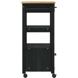  Kuhinjski kolica Jednobojno Crna | shoptok.hr