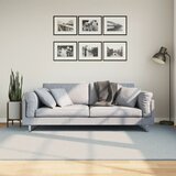  Tepih HUARTE kratkih vlakana mekani i perivi plavi 160 x 230 cm | shoptok.hr