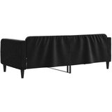  Dnevni krevet crni 90 x 190 cm baršunasti | shoptok.hr