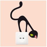 Ambiance naljepnica curious cat, 17 x 12 cm Cijene