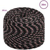  Višenamjensko pomoćno uže 8 mm 25 m Crna i crvena PP - Crna i crvena 8 mm 25 m | shoptok.hr