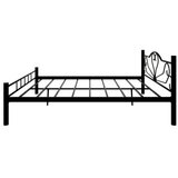 Hanah home bračni krevet K50 black (140 x 200)