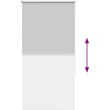 Rolo zavjesa Blackout svijetlo siva 85x150 cm Širina tkanine | shoptok.hr