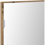  Ogledalo hrast artisan 80 x 37 cm Staklo i inženjerski drvo | shoptok.hr