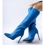 Gemre Blue high-heeled boots Conjunto | shoptok.hr