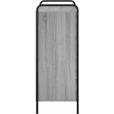  Ormar za cipele 76 x 36,5 x 93 cm Konstruirano drvo Siva Sonoma Slike