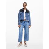 Desigual Prehodna jakna modra / mešane barve | Shoptok.si