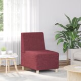 SOFA Stolica Svijetlo Siva 55 cm Tkanina 2 pcs Crvena | shoptok.hr
