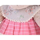  Medvjedić - bež Zuzia 58 cm u ružičastoj VINTAGE haljini ZA5923 C | shoptok.hr