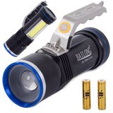  3u1 aluminijska punjiva led svjetiljka xm-l T6 usb 400m cree cob Cijene