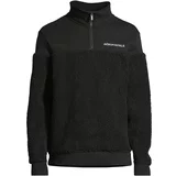 AÉROPOSTALE Sweater majica crna / bijela