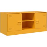 Furnova TV omarica gorčično rumena 99x39x44 cm jeklo, (21922473) | Shoptok.si