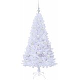  Umjetno božićno drvce Bijela 150 cm PVC i čelik | shoptok.hr