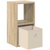  Noćni ormarić s ladicama 2 pcs Sonoma hrast 25,5 x 22 x 49,5 cm | shoptok.hr